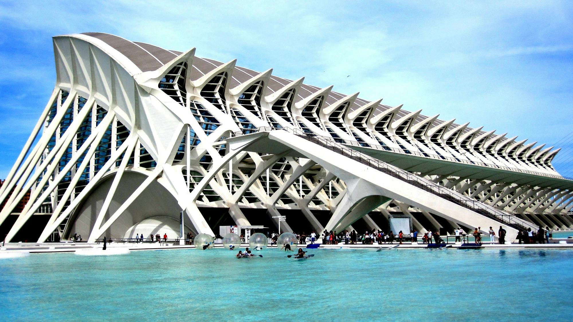 Ciudad de las Artes y las Ciencias in Valencia, Spain